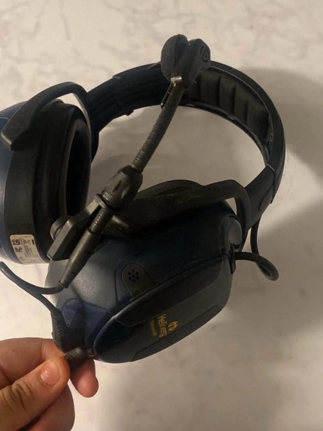 Hellberg Xstream MP hörselskydd med mikrofon - 1