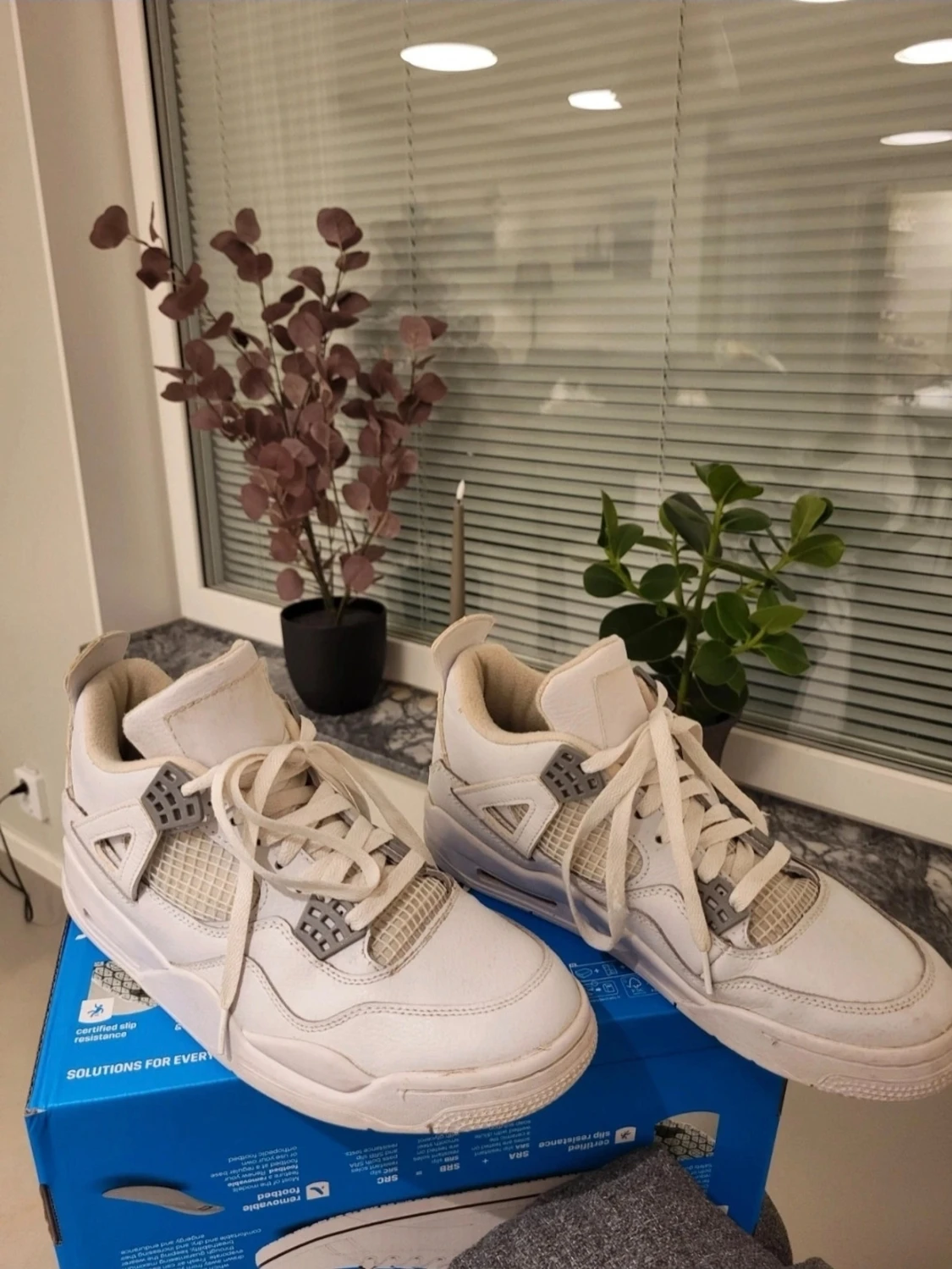 Nike Air Jordan 4 vita sneakers 42 - 1