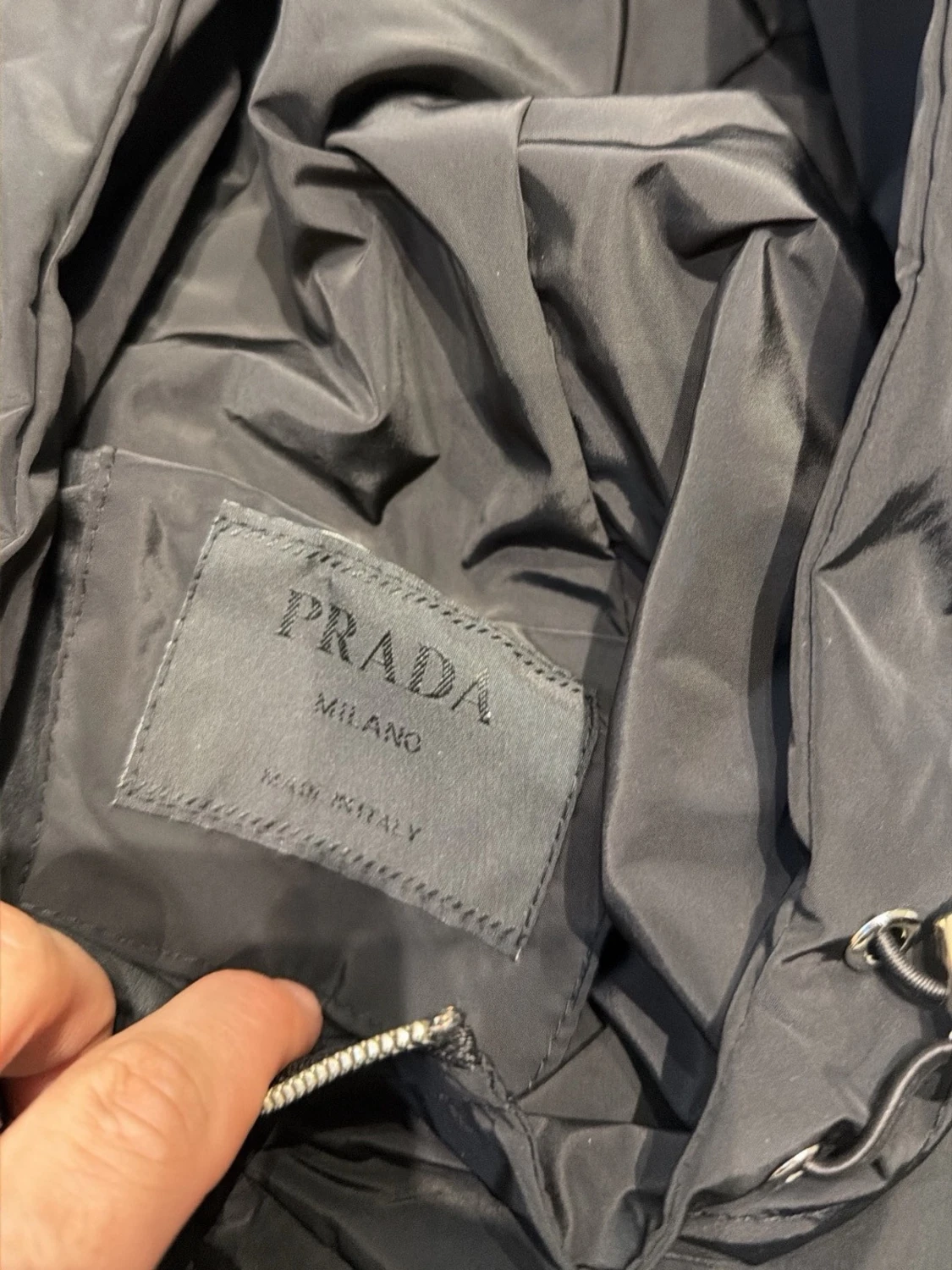 Prada black windbreaker jacket - 1