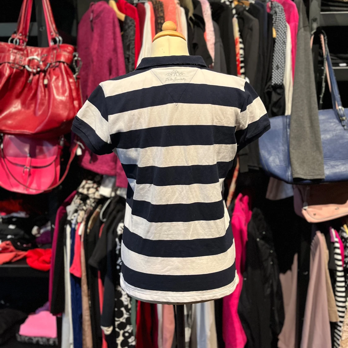 Randig pikétröja från HV Society - 1