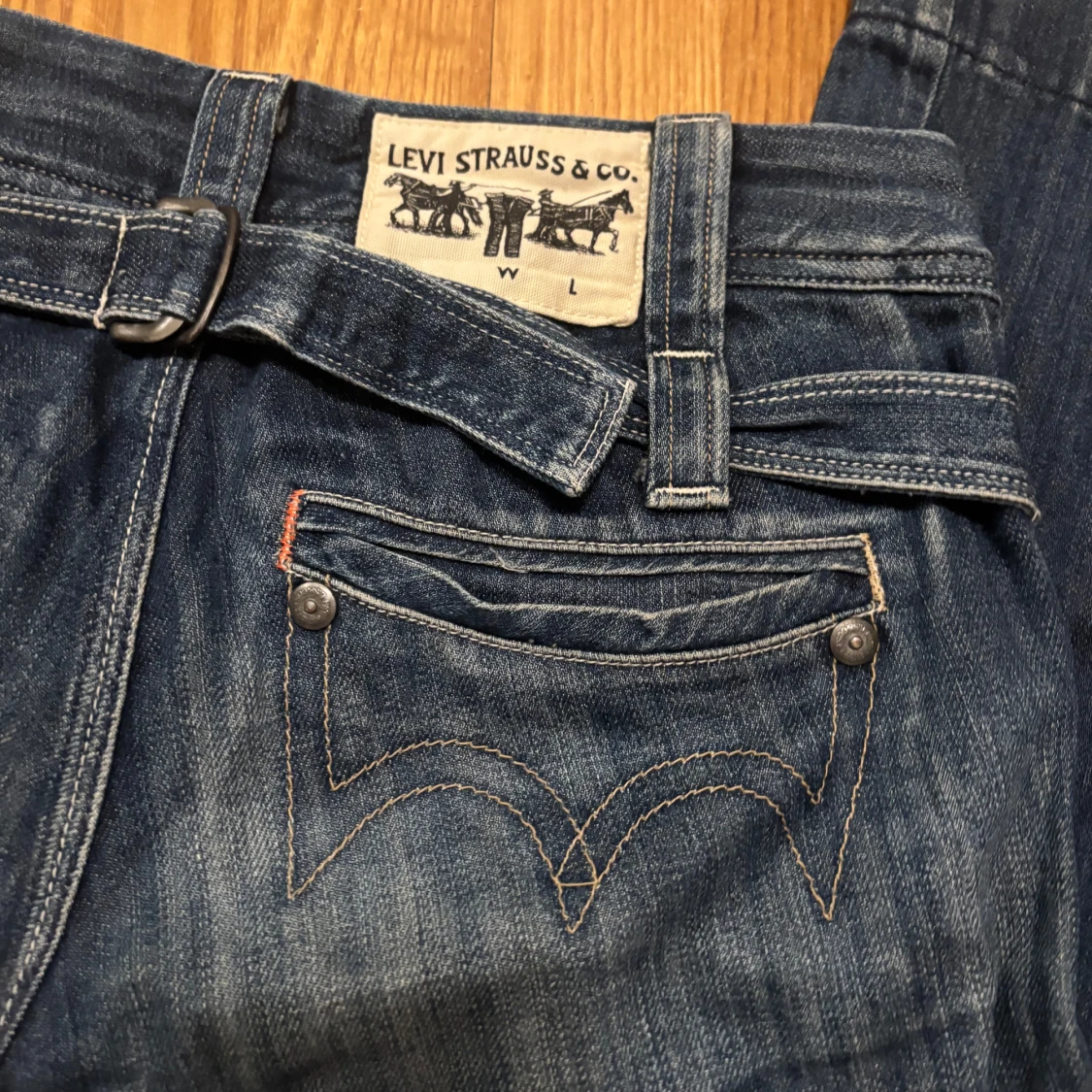 Levi's 517 bootcut jeans blå, stl 28 - 1