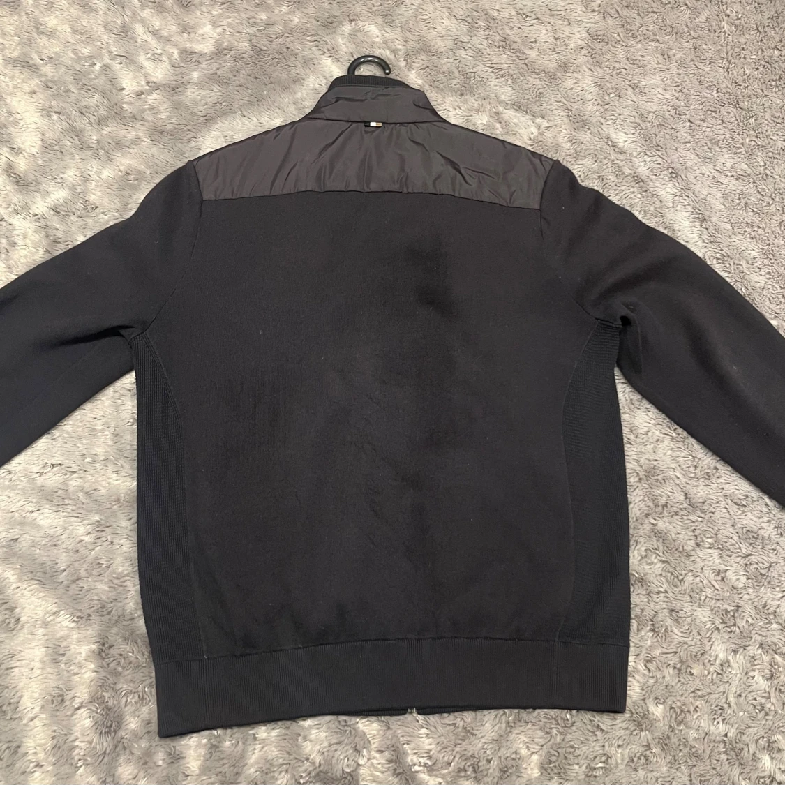 Svart quiltad Cardigan från BOSS - 3