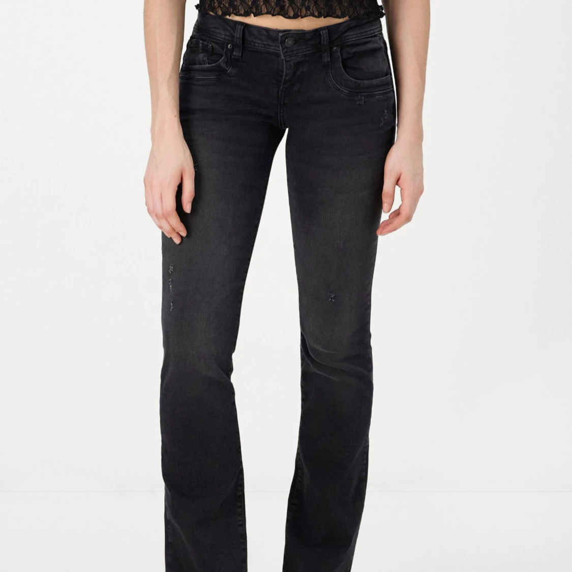 Svarta bootcut jeans ltb 