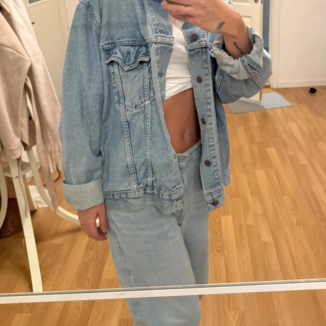 Oversized jeansjacka från Levi's - 1
