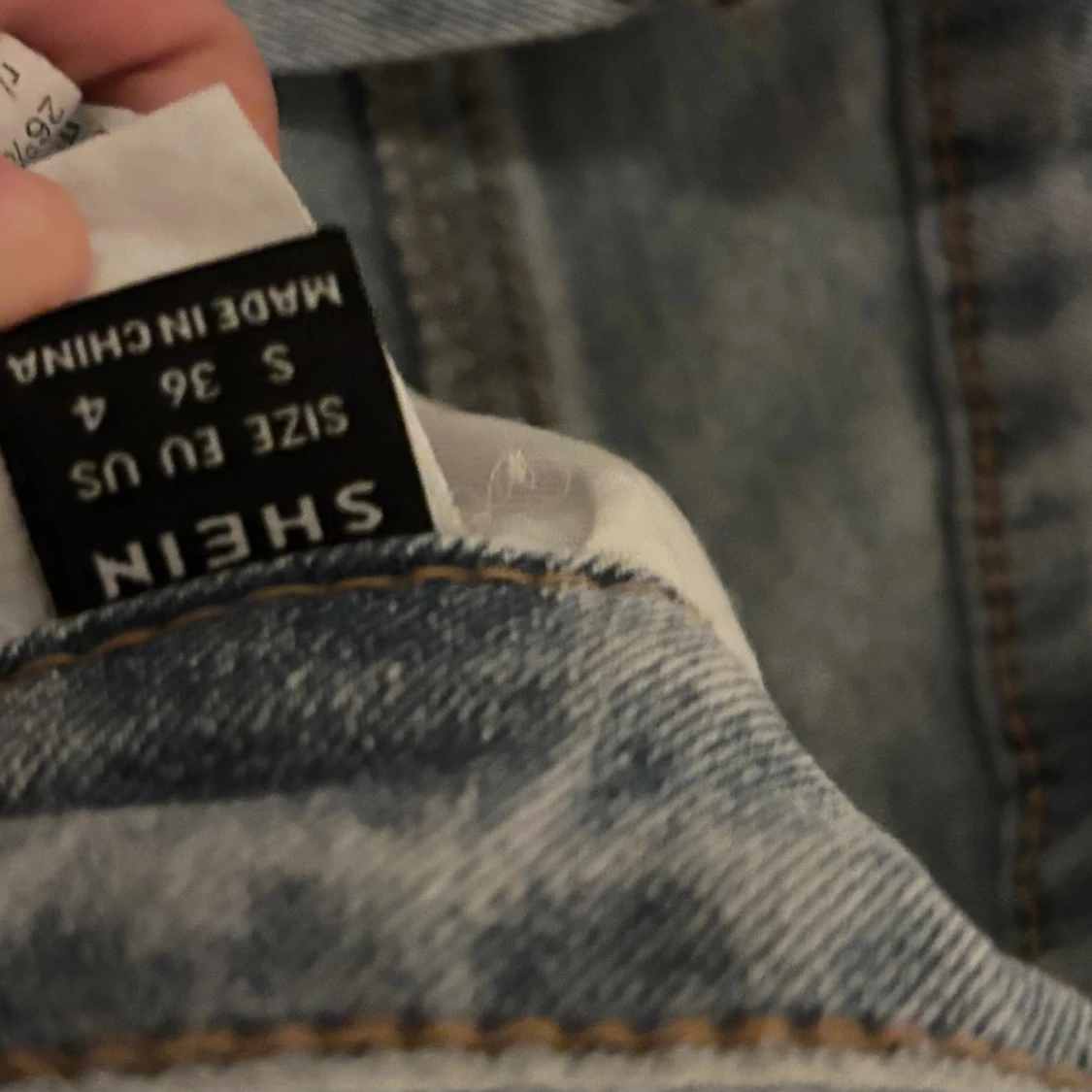 Bootcut ljusblå jeans  - 3