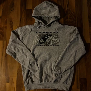 Grå Hoodie från Cersant - Riktigt fet grå hoodie från cersant. Limiterad och säljs inte längre ny. Storlek M och passar mig bra, jag är 184. Nyskick, endast använd ett fåtal gånger och aldrig tvättad. Passar perfekt nu till hösten och vintern.