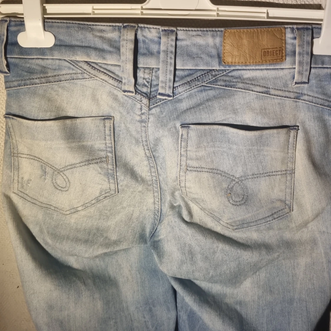 Ljusblå jeans från Object - 3