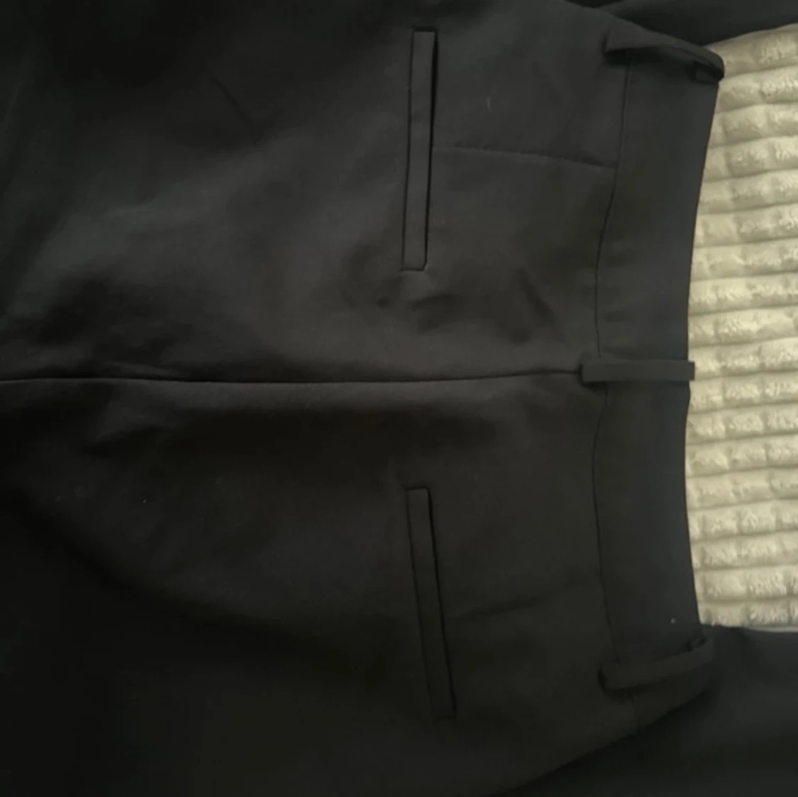 Svarta kostymbyxor med raka ben - 2