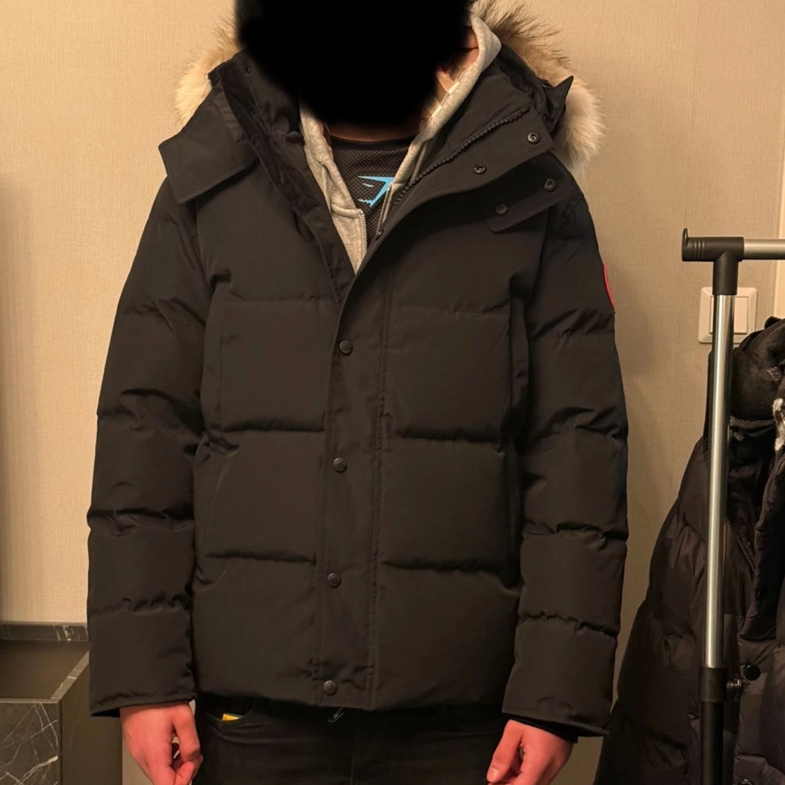 Svart Canada Goose 