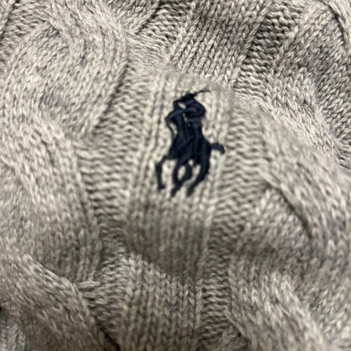 Grå stickad tröja Polo Ralph Lauren - 2