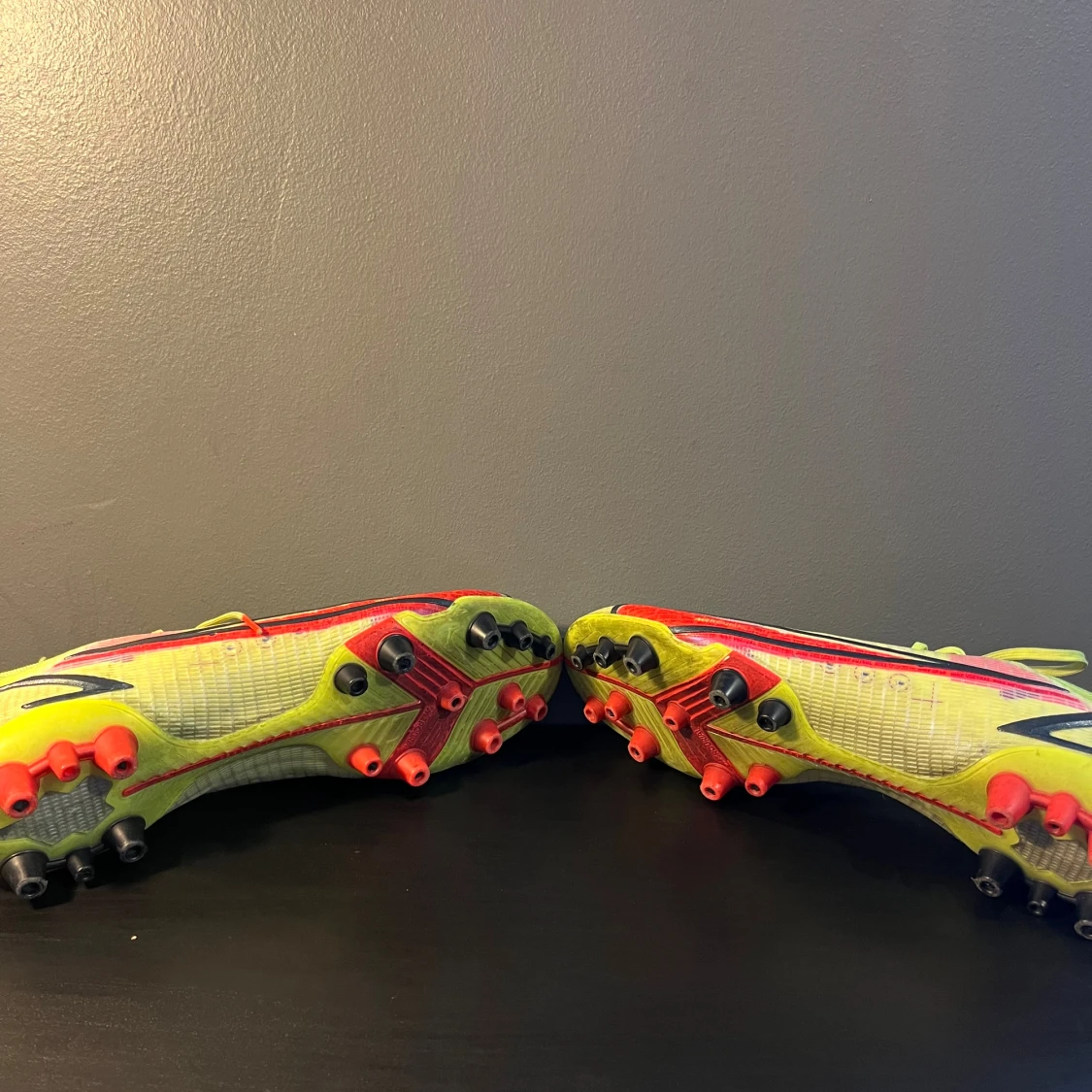 Nike Mercurial fotbollsskor gul/röd - 1