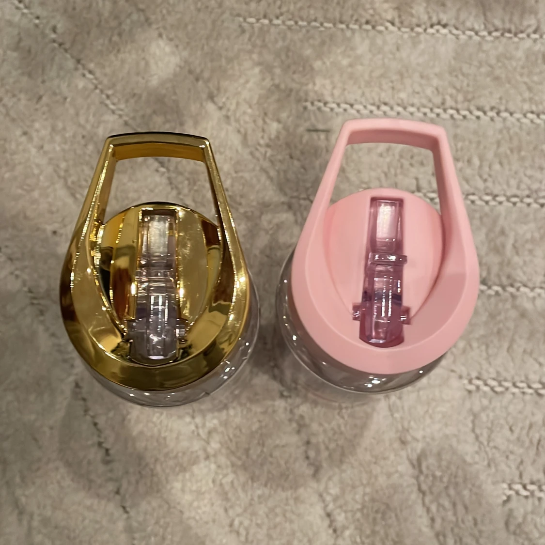 Mumin och Pippi Långstrump vattenflaskor med sugrör - 1