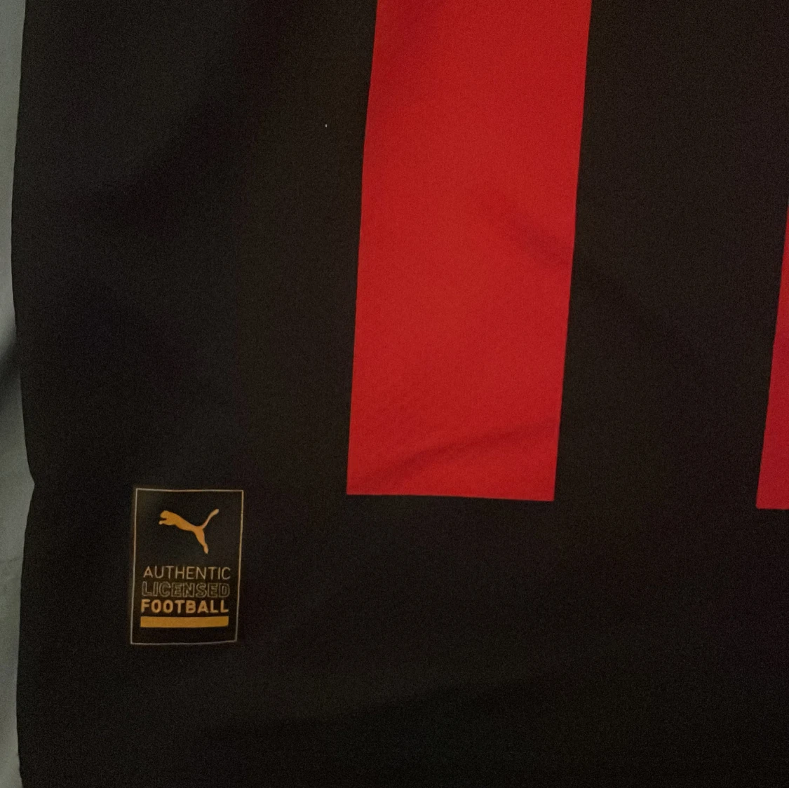 AC Milan matchtröja Puma svart/röd - 1