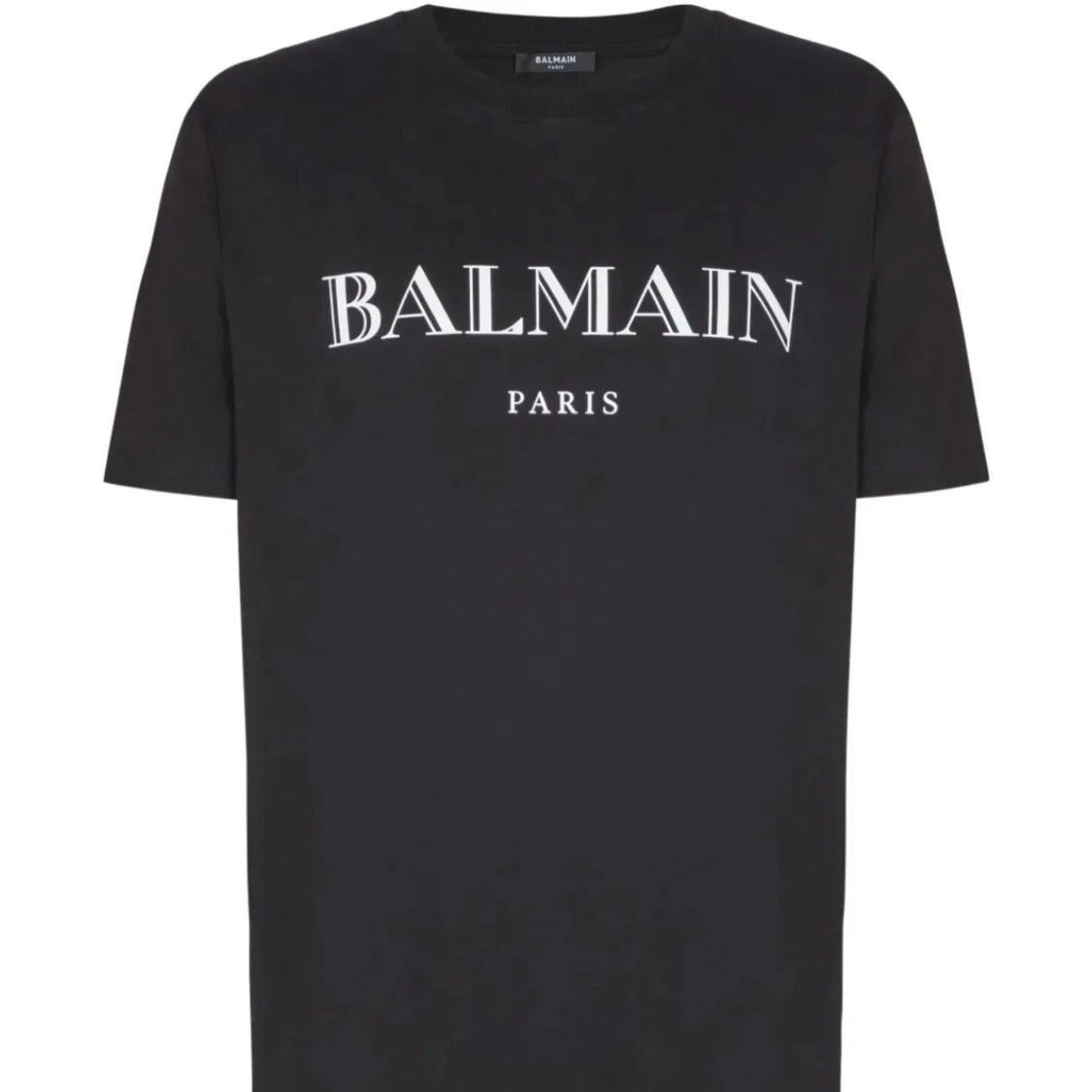Svart Balmain Paris t-shirt