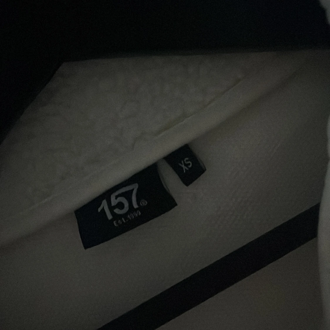 Vit teddyjacka från 157, XS - 2