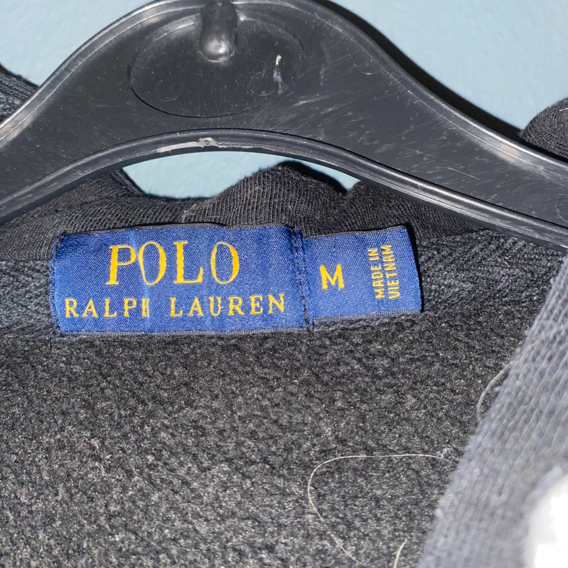 Svart hoodie från Polo Ralph Lauren M - 2