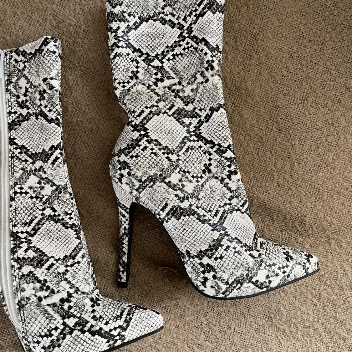 Snakeskin Boots - 4