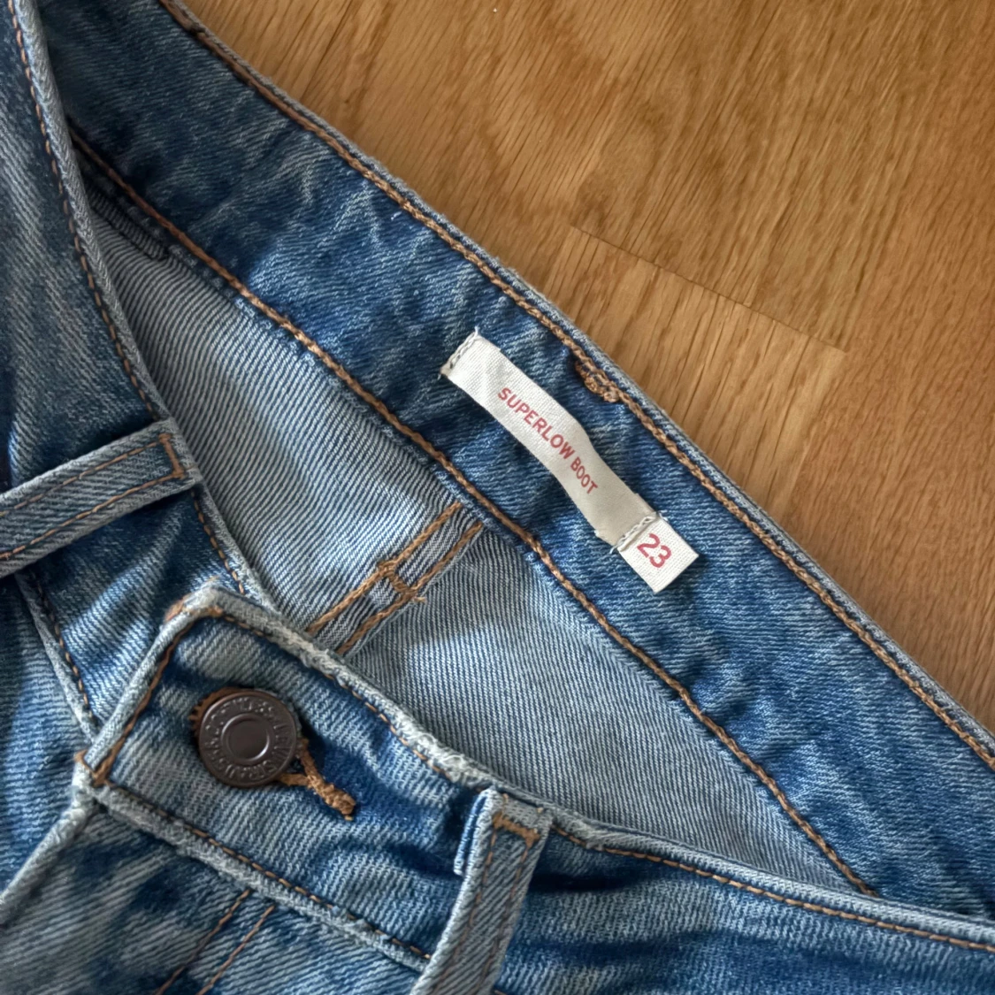 Levi's Superlow Bootcut jeans blå - 3