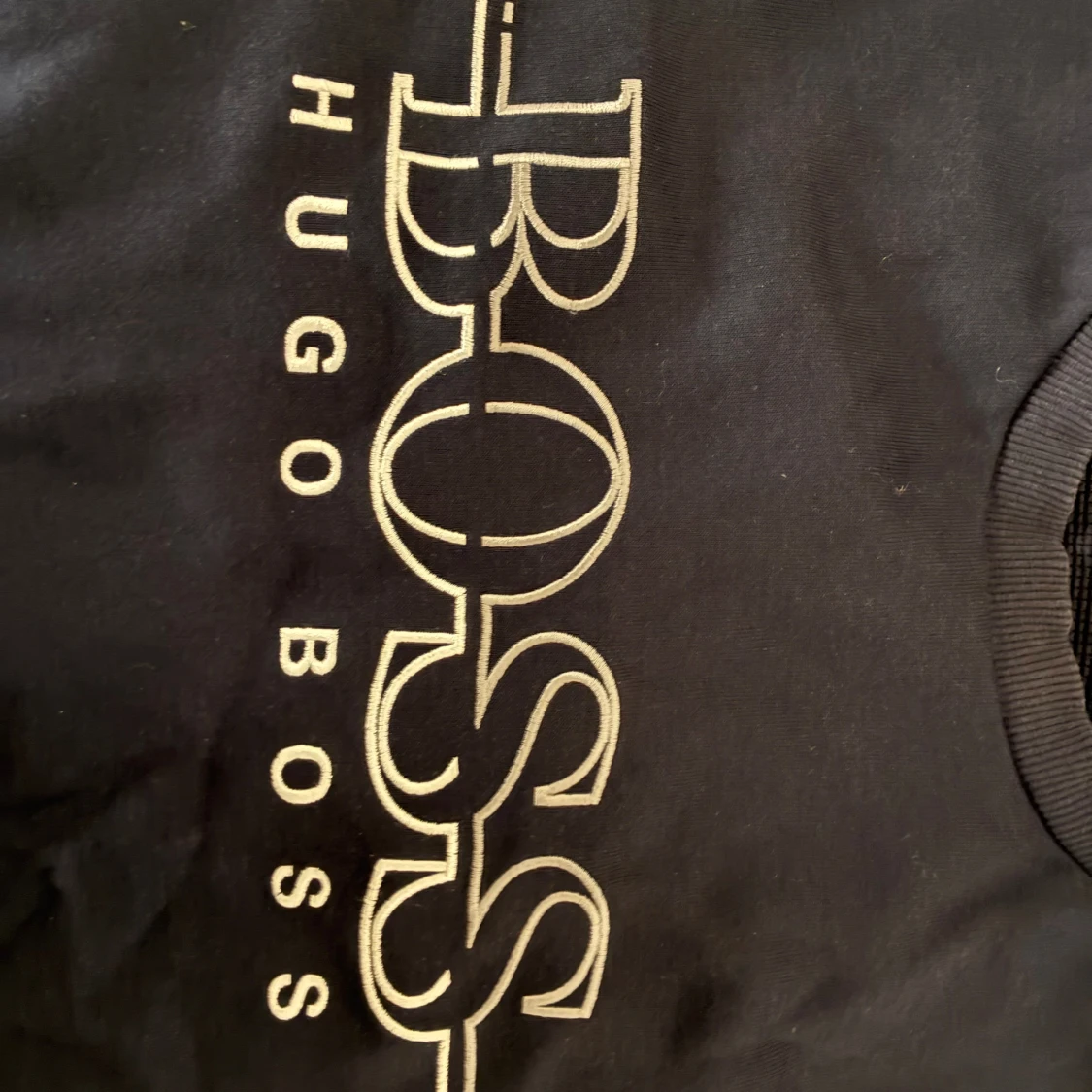 Marinblå Hugo Boss sweatshirt - 1