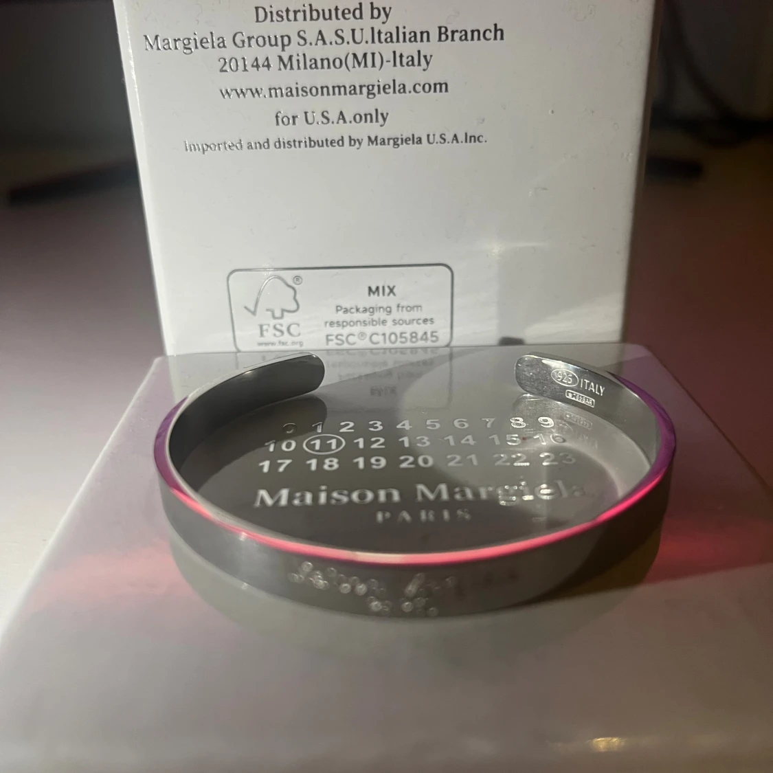 Maison Margiela silverarmband - 3