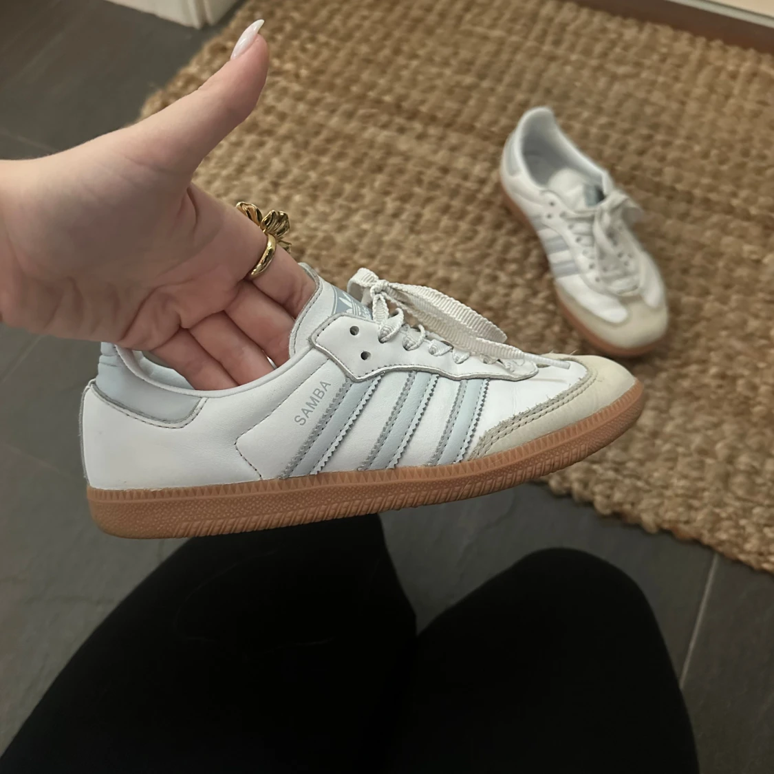 Adidas Samba ljusblå - 2