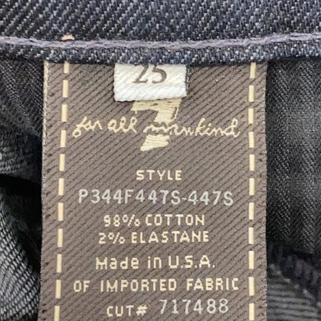 Seven for all mankind mörkblå bootcut jeans - 4