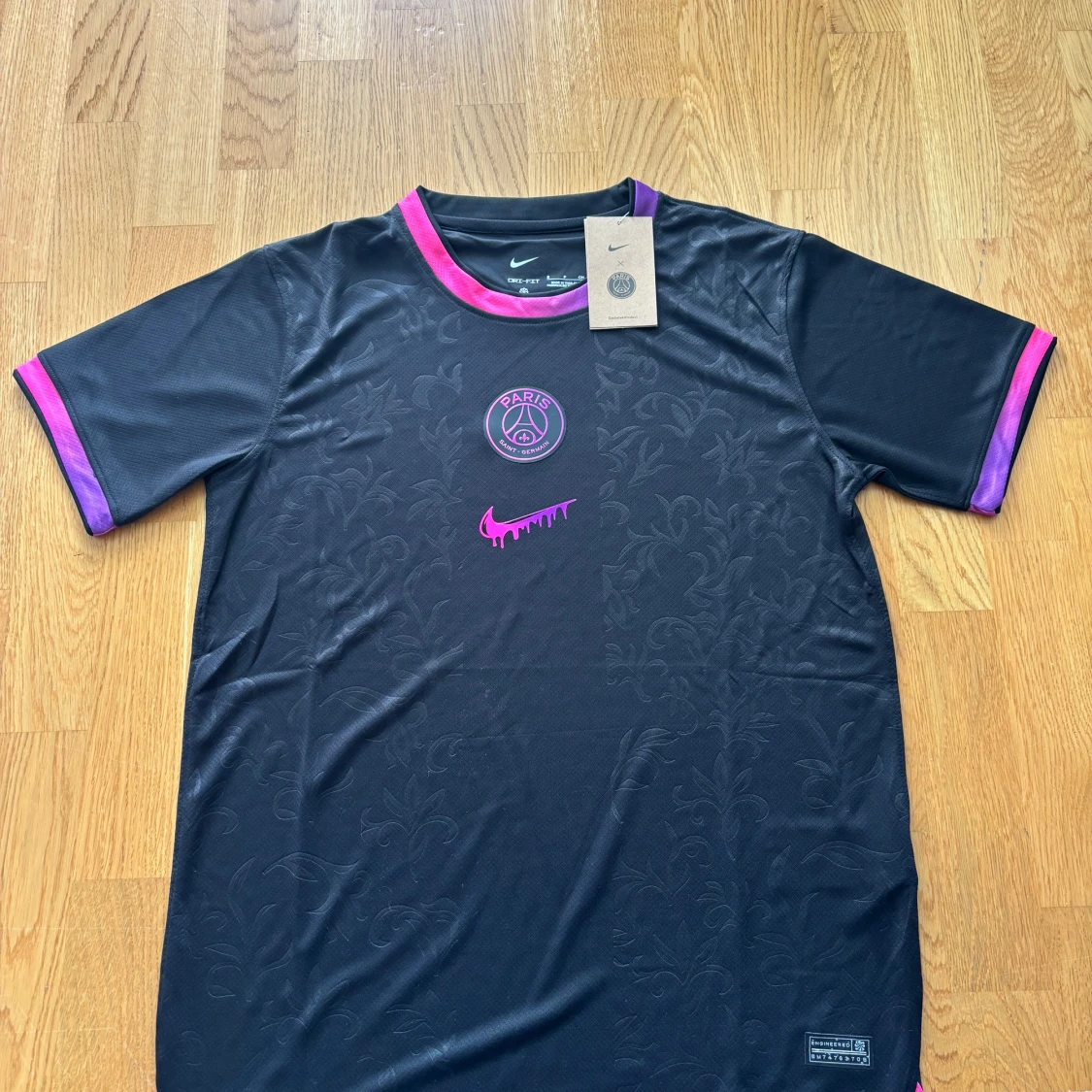 PSG x Nike svart fotbollströja
