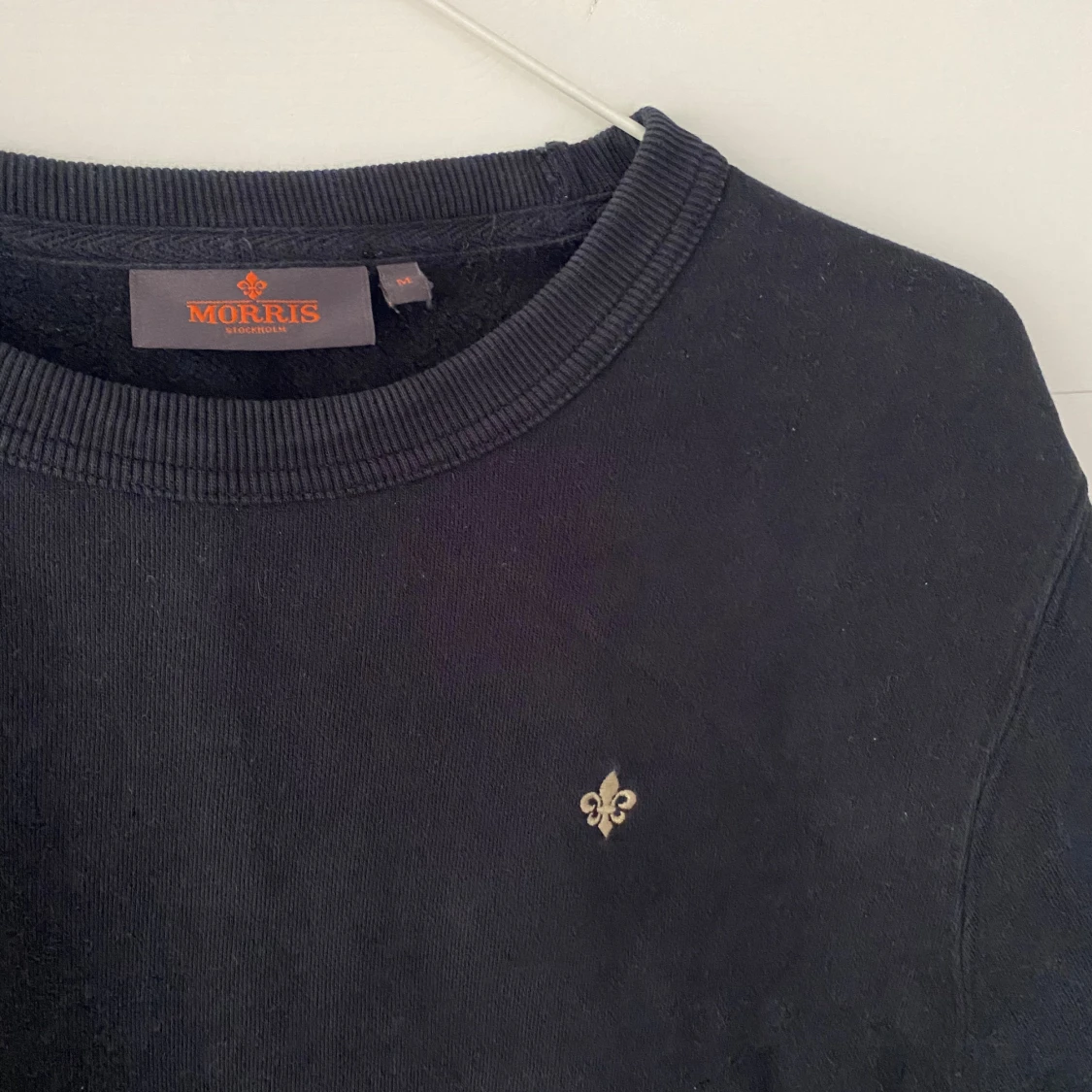 Svart sweatshirt från Morris, M - 1