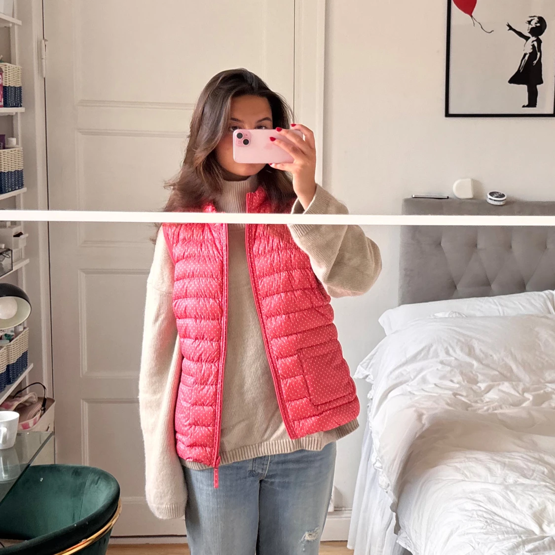 Prickig dunväst!  - 4