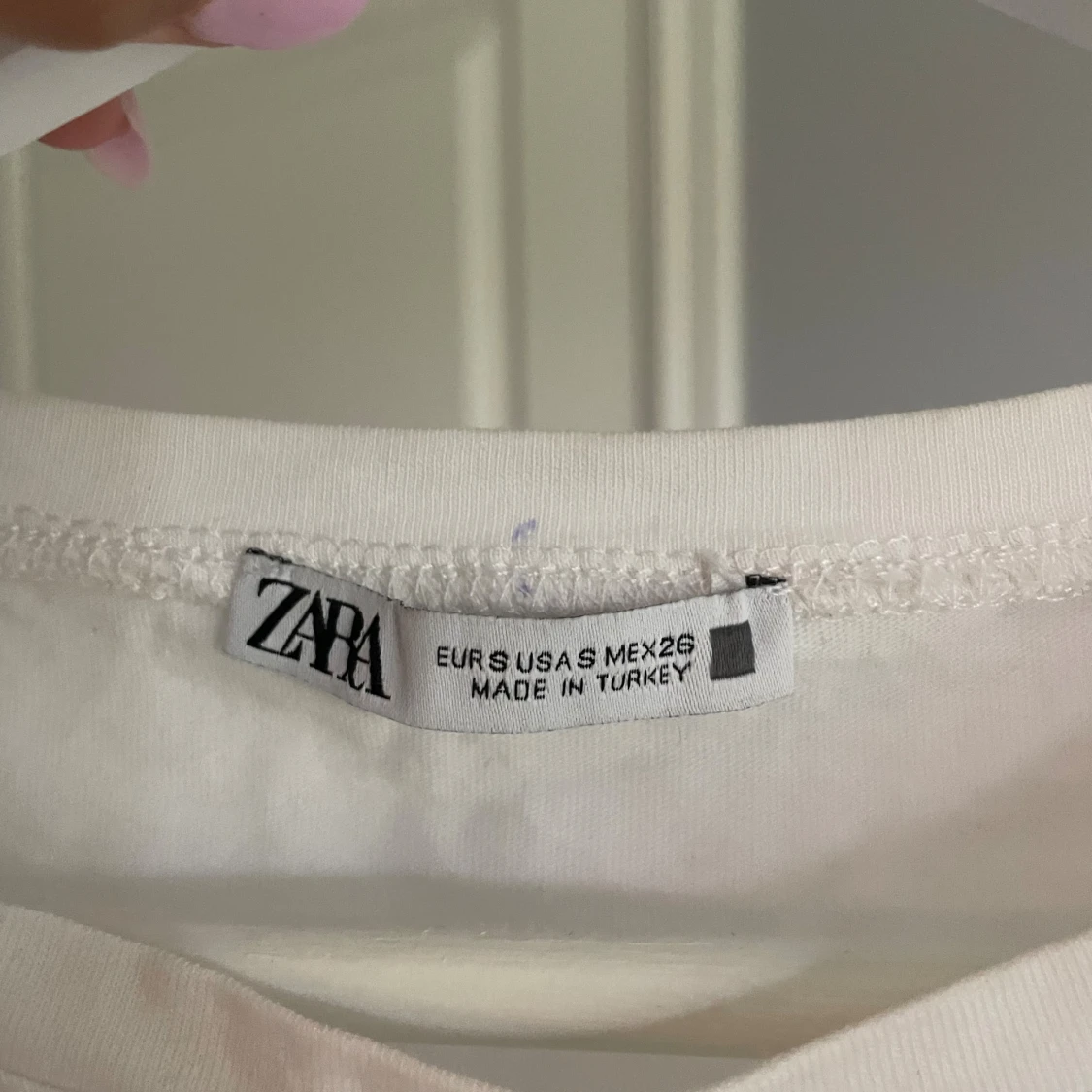 Vit volang topp zara - 1