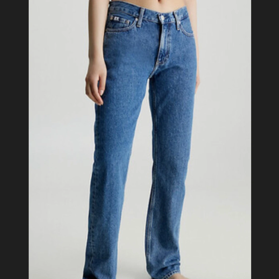 Weekday 26/30 blå jeans straight fit