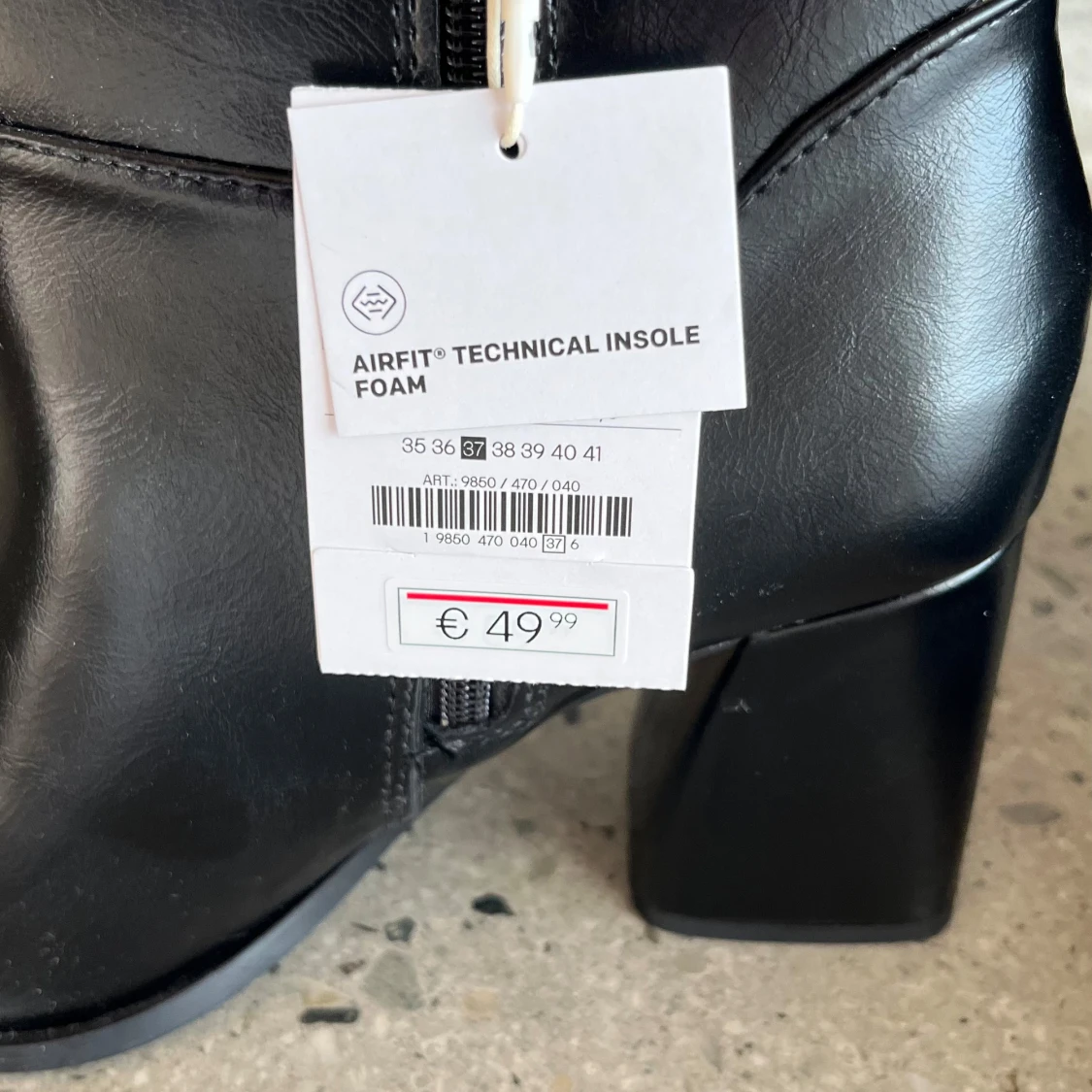 Svarta stövlar från Stradivarius - 2