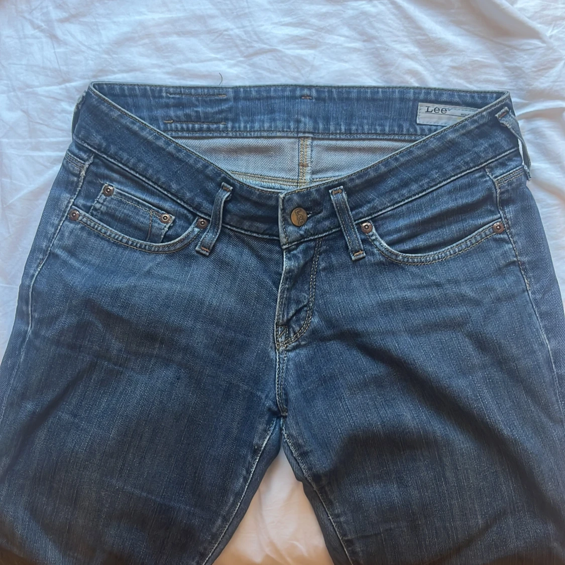 Lee lågmidjade bootcut jeans - 1