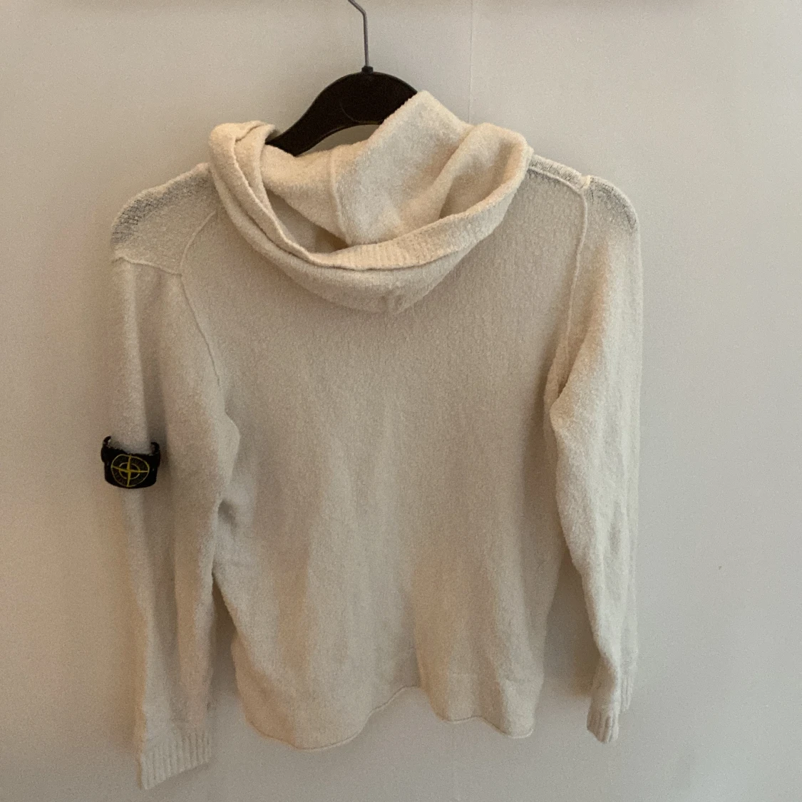 Vit hoodie från Stone Island Junior - 1