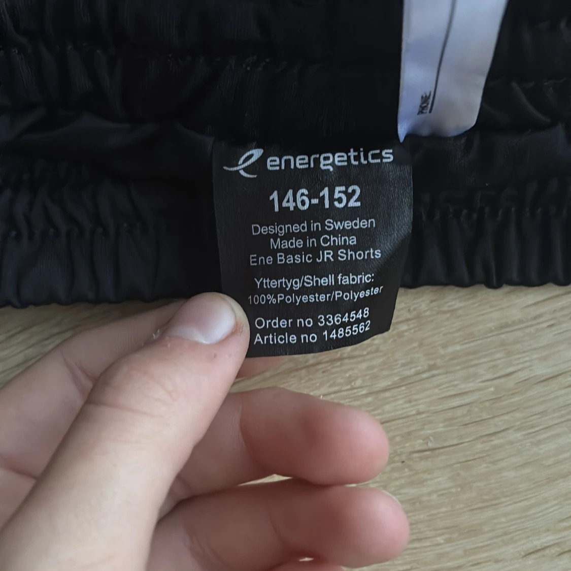 Svarta träningsshorts från Energetics - 2