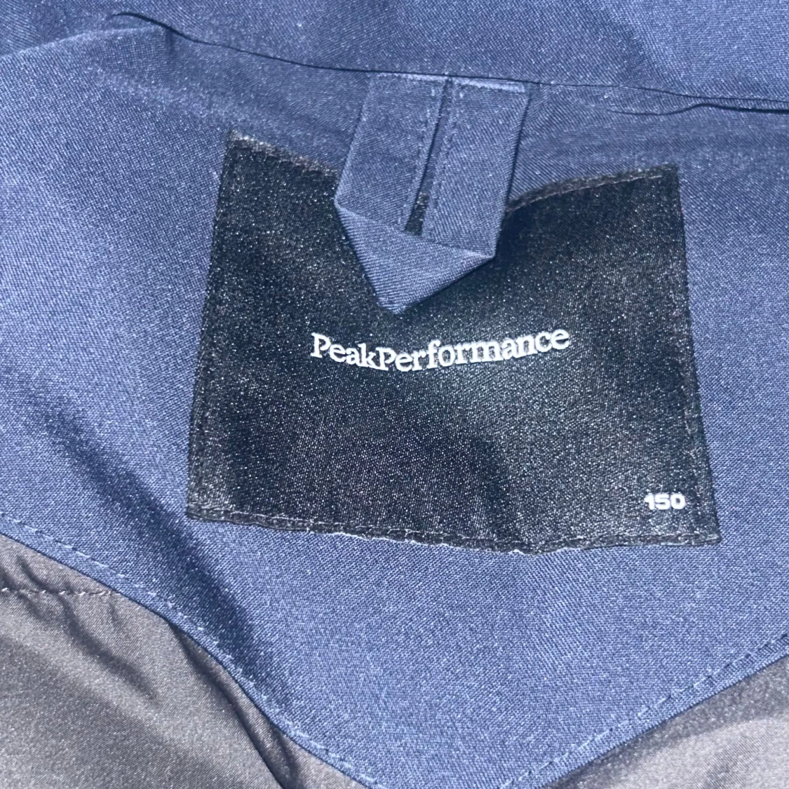 Mörkblå Peak Performance jacka  - 4