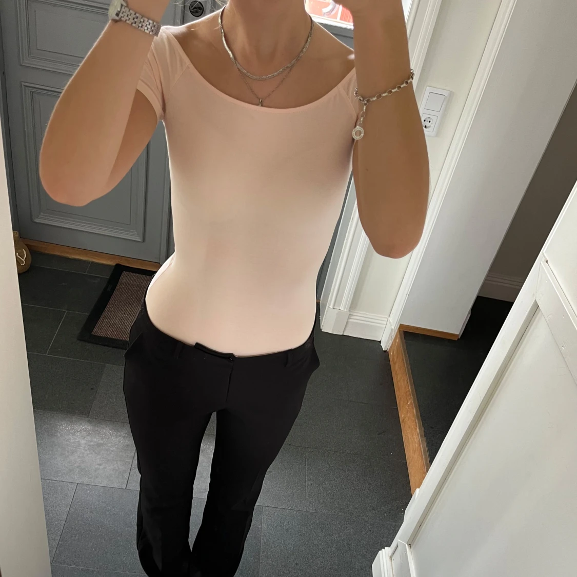 Rosa tight tröja