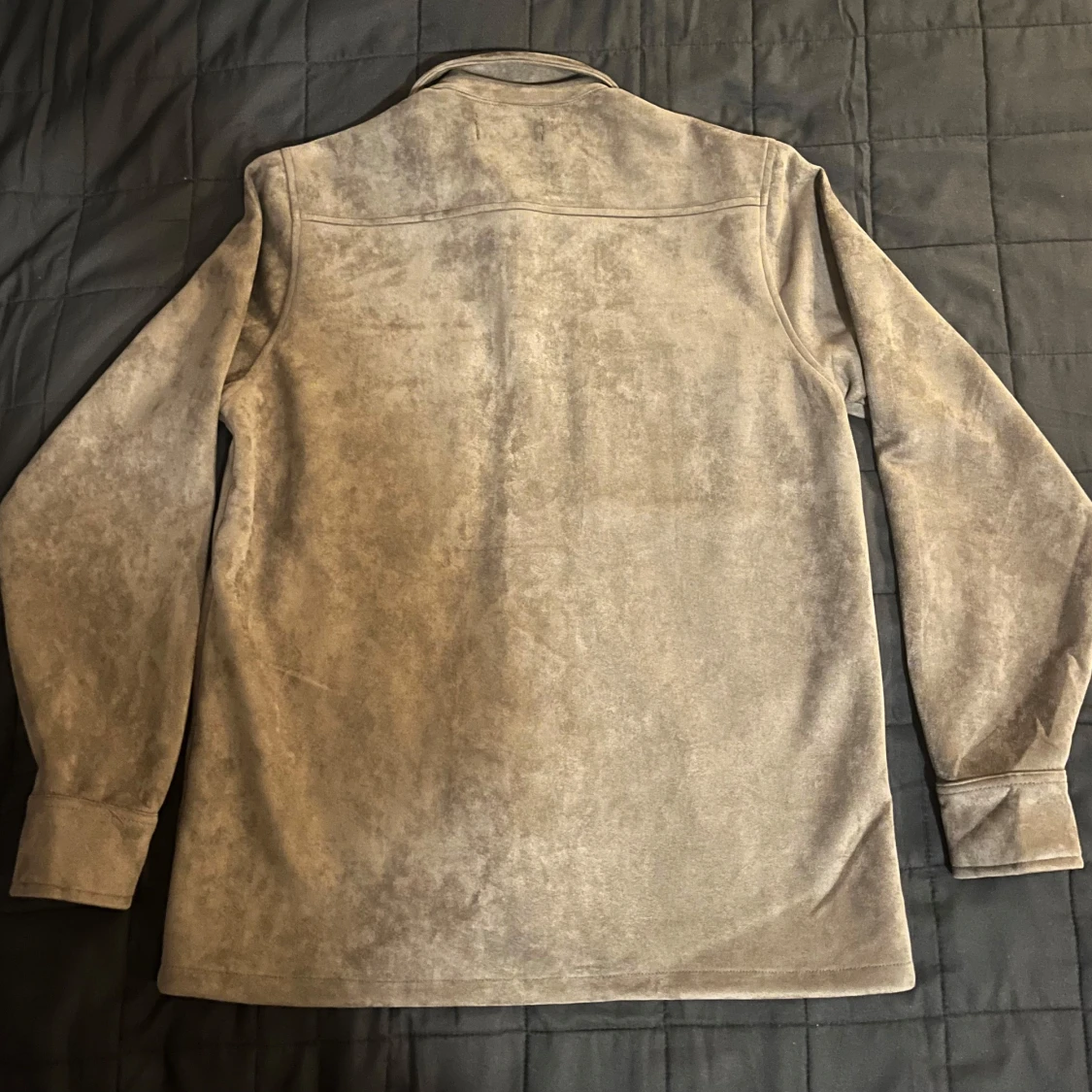 Brun  mocka-overshirt från Smog - 1