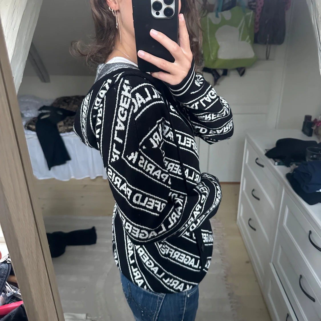 Cool ziptröja från Karl Lagerfeld - 1