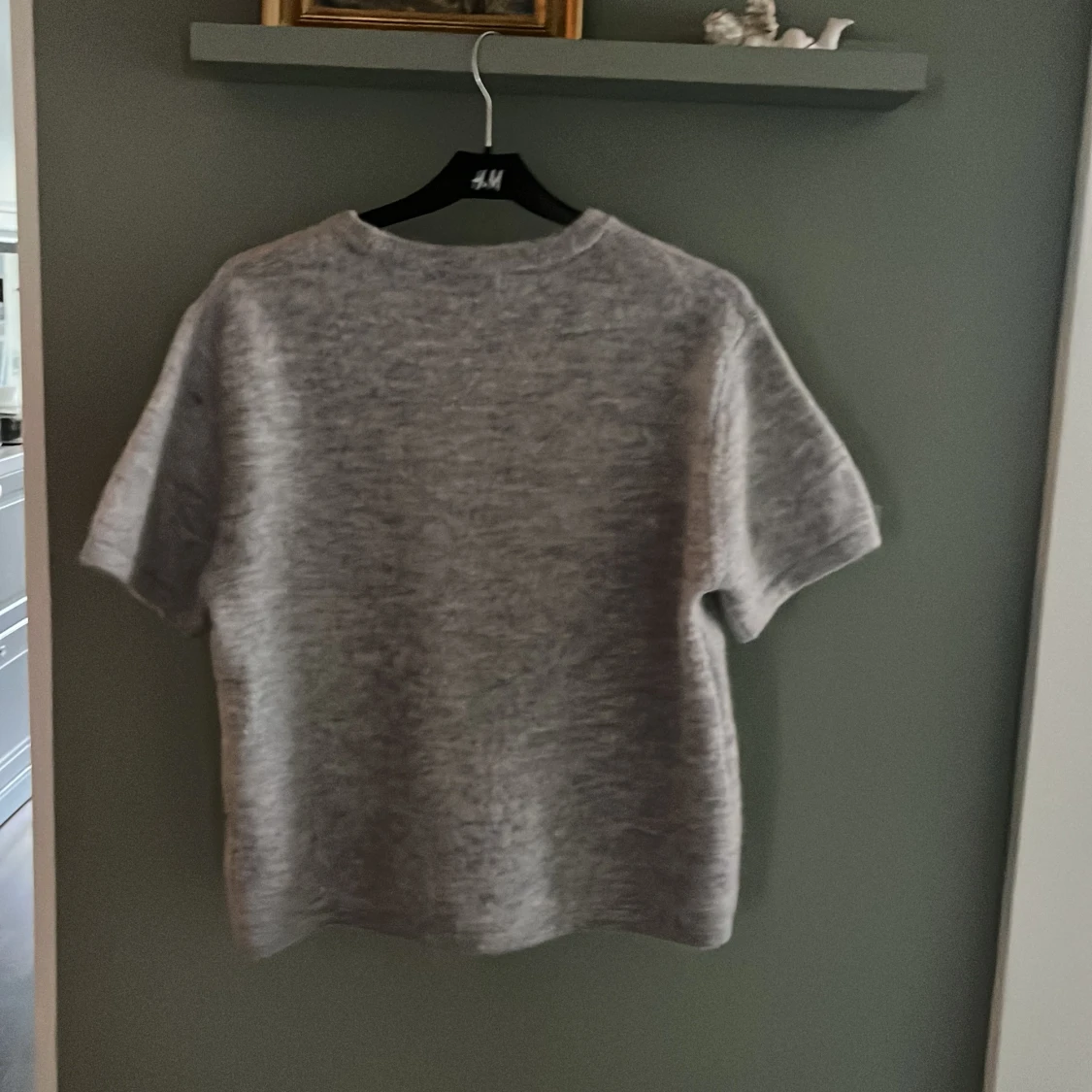 Grå stickad tröja från Gina Tricot - 2