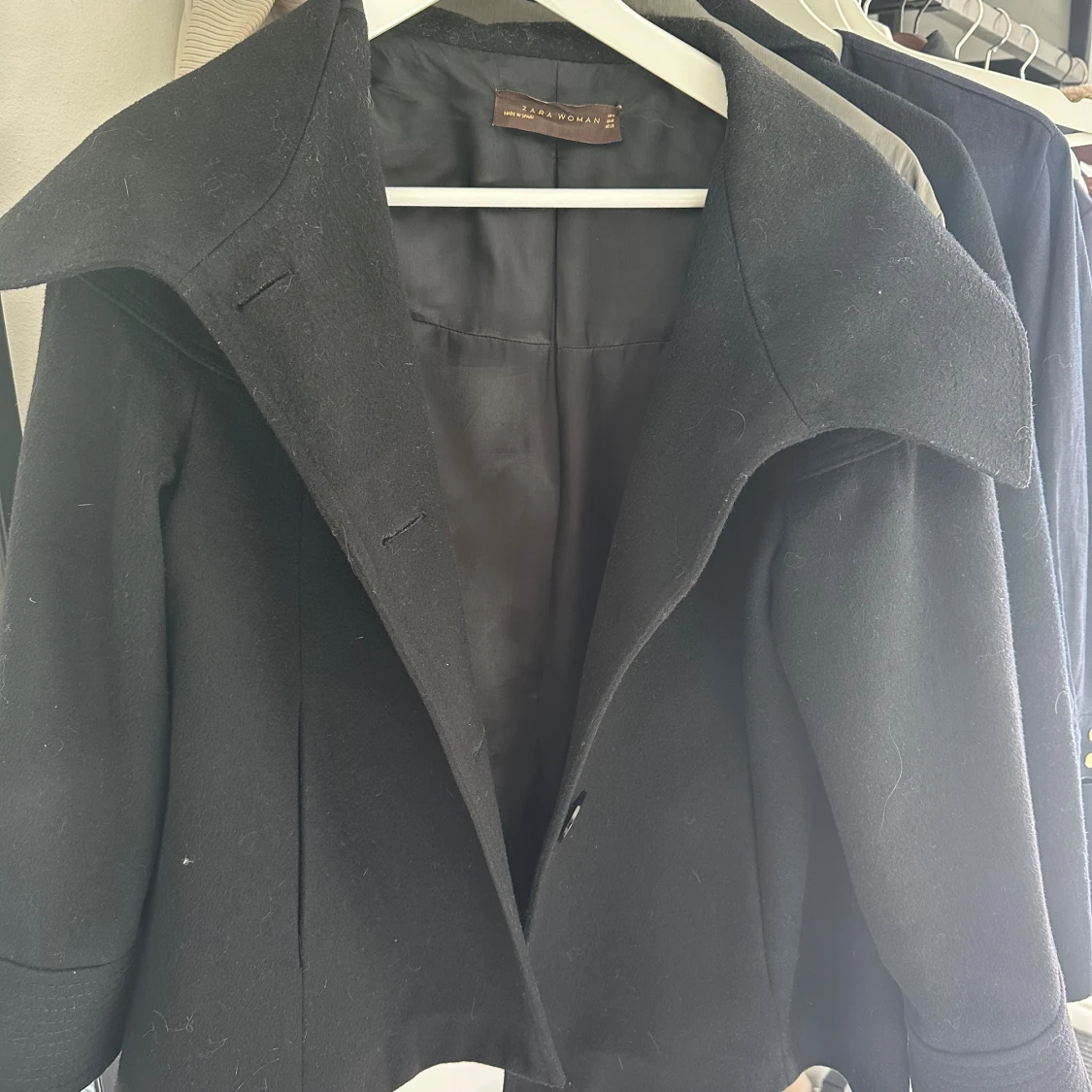 Svart kappa från Zara Woman