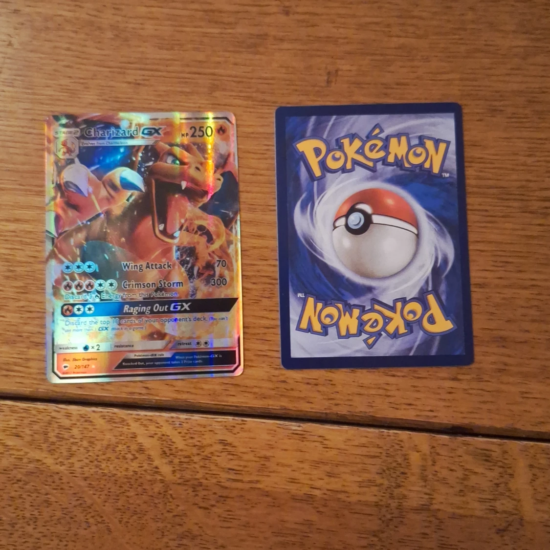 Pokémon GX-kort: Charizard & Mewtwo - 1