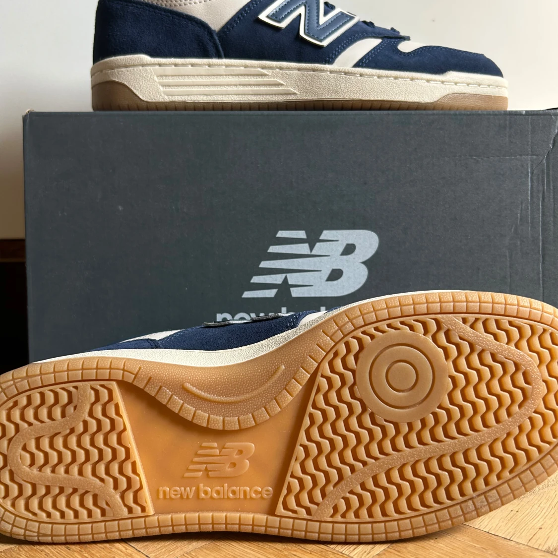 New Balance 480 sneakers blå/vit - 3