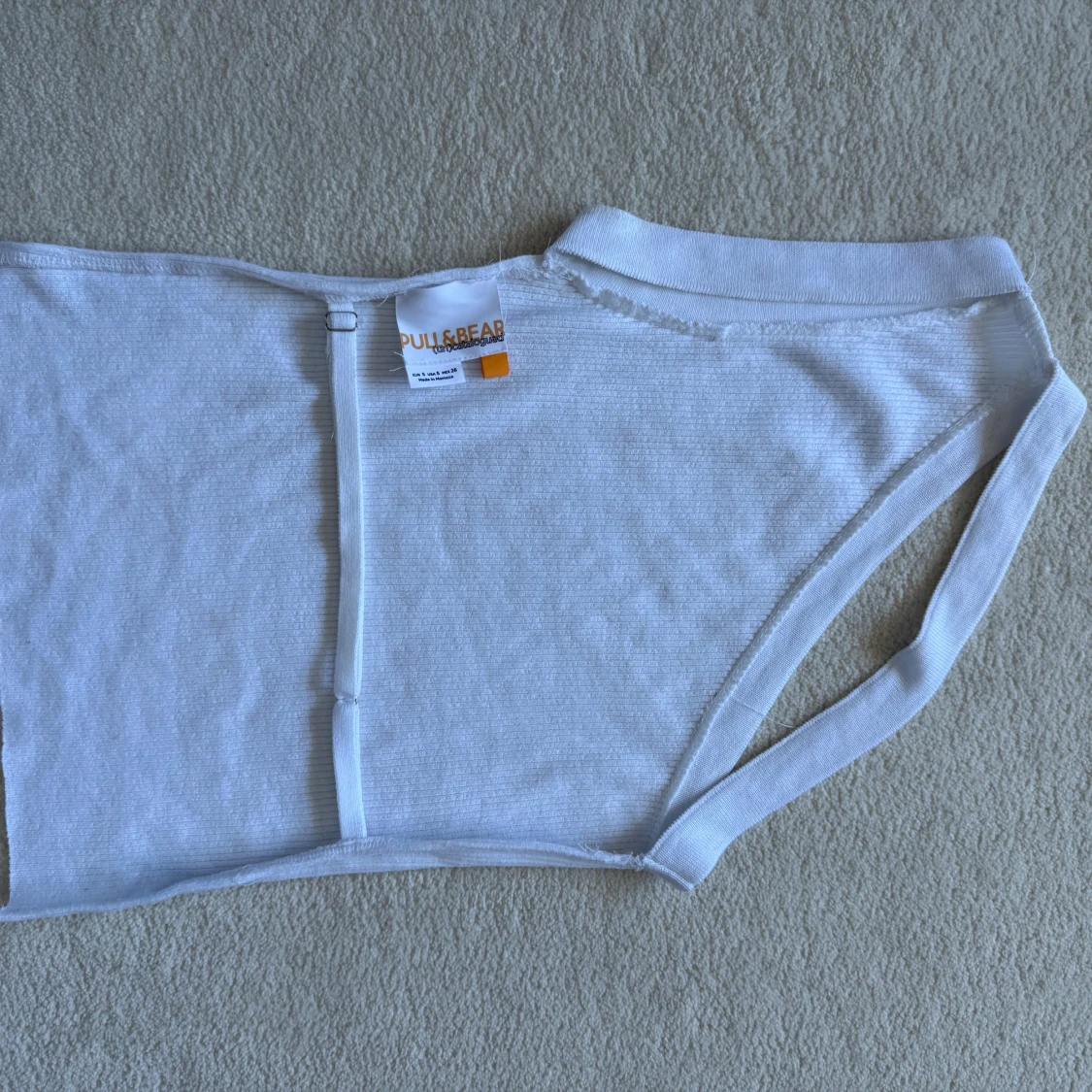 Vit one shoulder topp Pull&Bear - 1