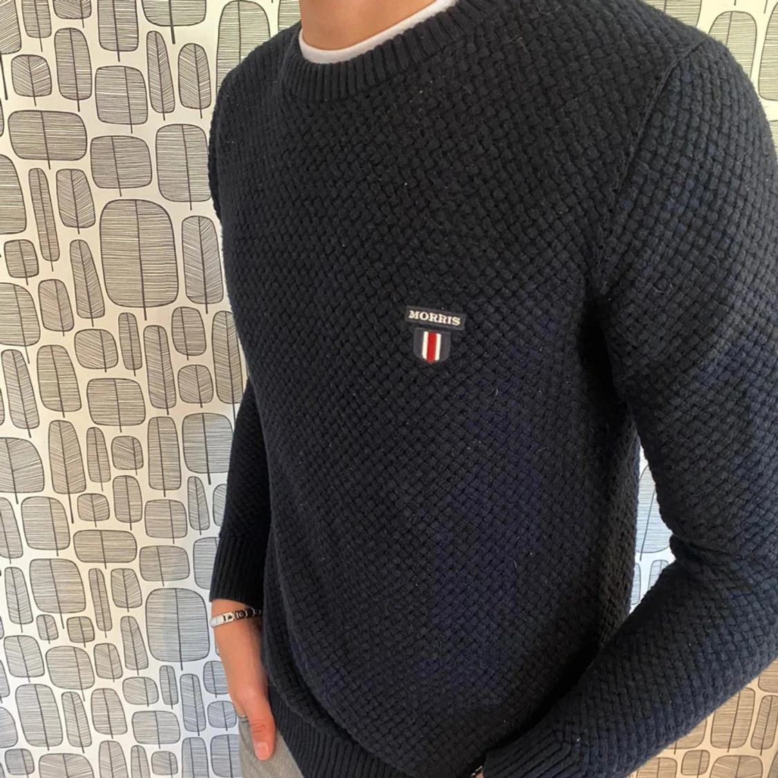 Stickad Morris tröja - 91