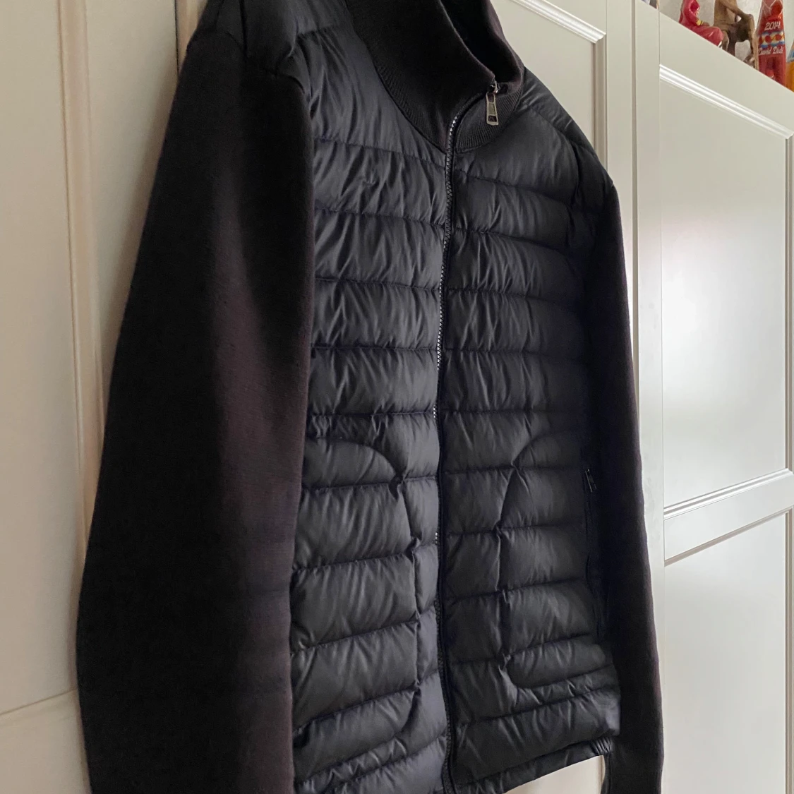 Mörkblå Moncler cardigan - 1