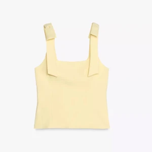 Gul Zara topp - Helt ny med lappar kvar strl S💕