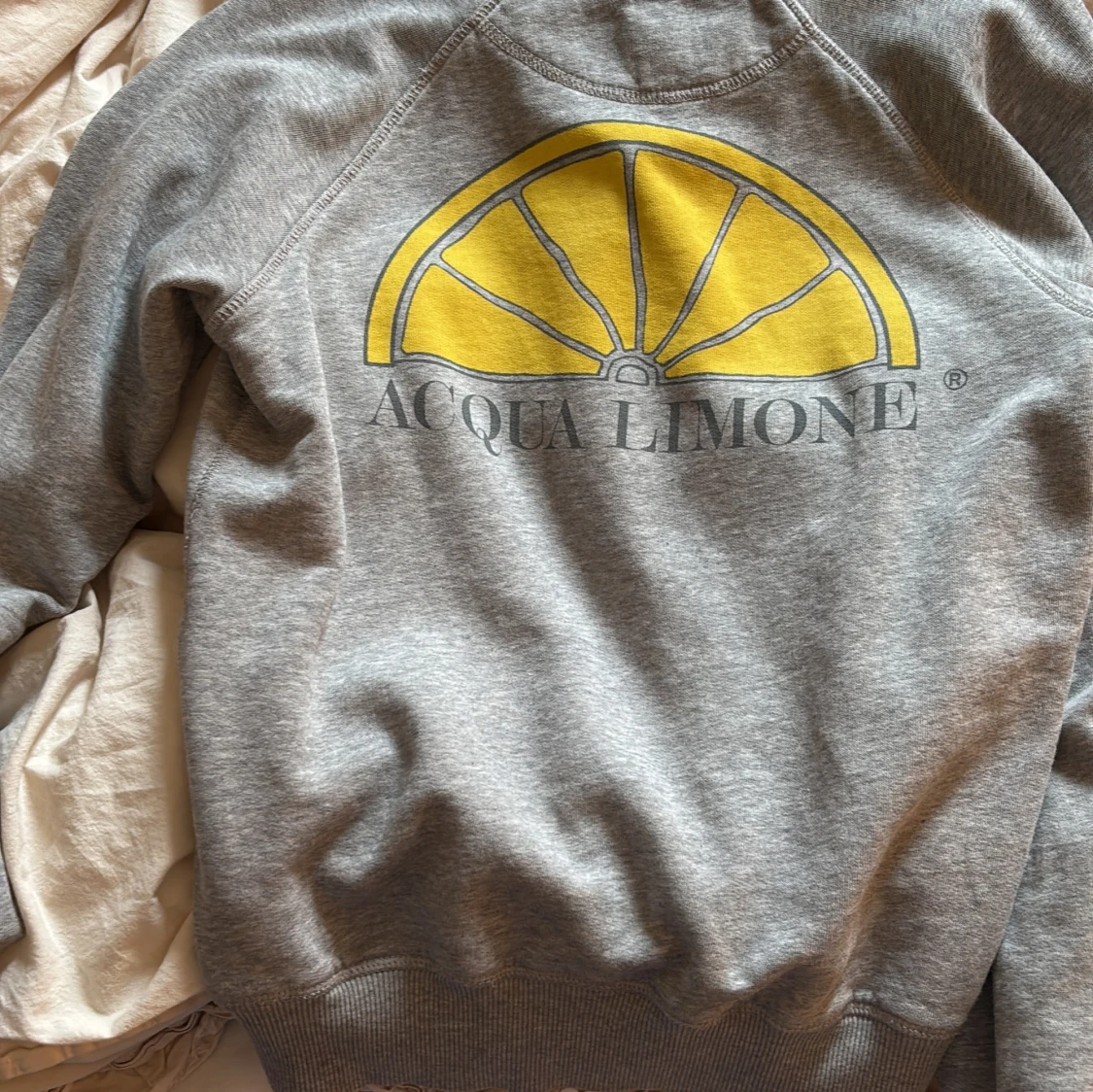 Grå sweatshirt Acqua Limone XS - 1