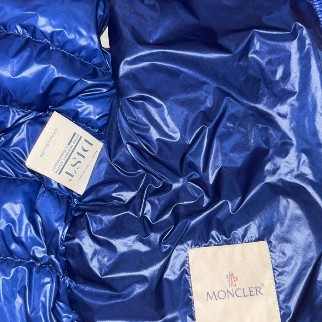 Blå dunväst från Moncler - 1