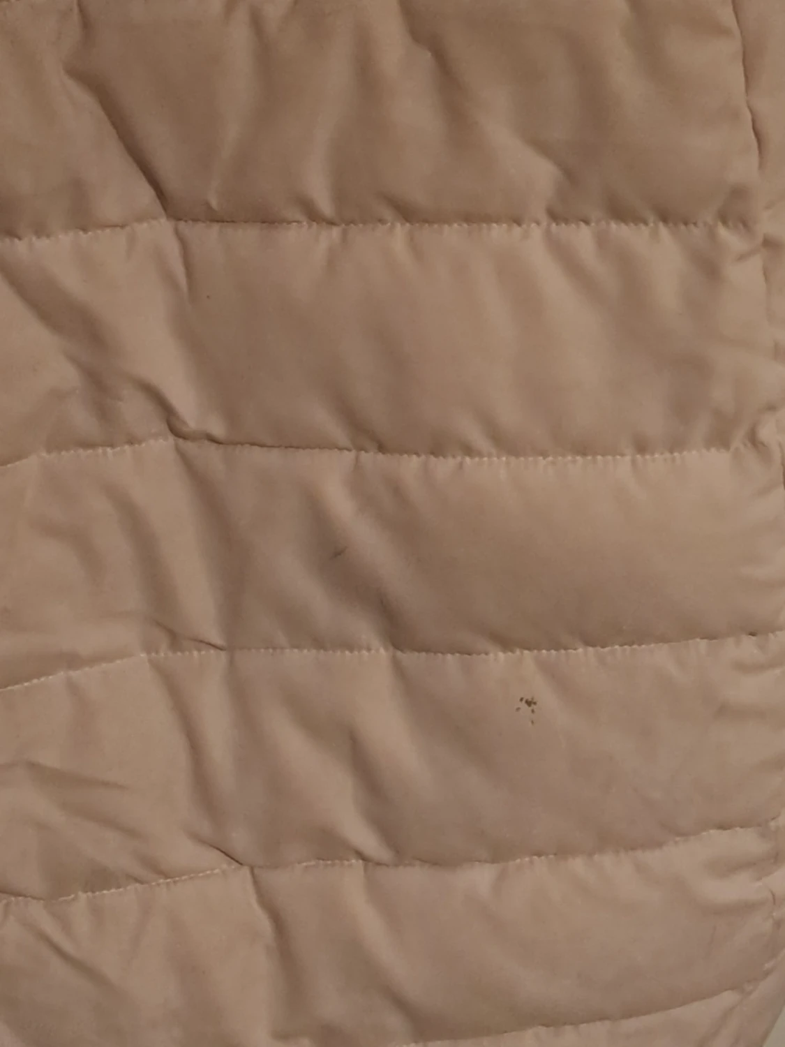 Lång dunjacka med fuskpälskrage - 2